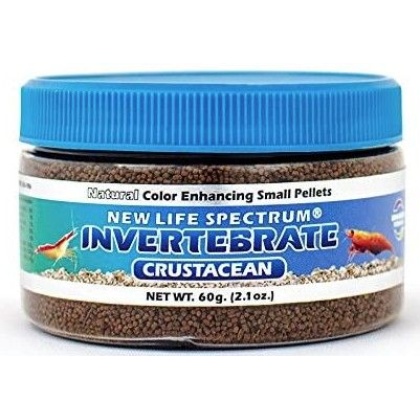 New Life Spectrum Natural Color Enhancing Invertebrate Crustacean Small Pellet